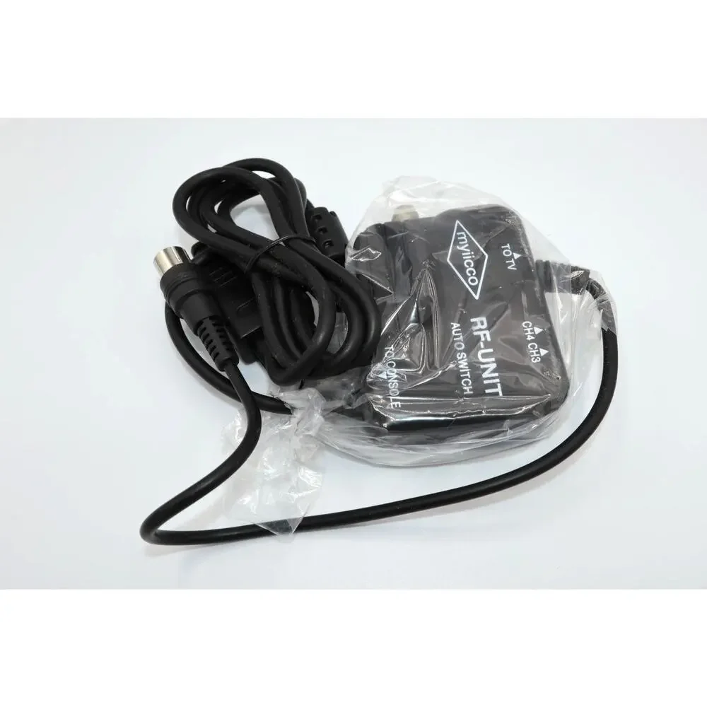 NEW RF Unit Auto RF Switch Nintendo Gamecube N64 Myiicco Accessories Black
